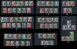 DDR ex 327 - 341, WZ 2, composiciones selladas; ¡selecciona! #g204 - Imagen 1 de 9