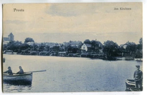 AK Preetz,Am Kirchsee 1908 - Picture 1 of 2