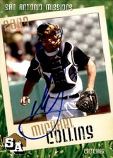 2009 San Antonio Missions Grandstand #19 Michael Collins Canberra Australia Card