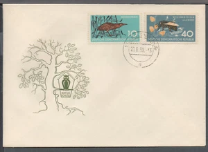 ✔️ GERMANY DDR RARE FDC COVER Honey bee - Picture 1 of 1