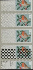 ROBIN  MA12  PRINTER TEST STRIP TYPE 4 CHEQUERED DOTS  POST GO  RARE - Picture 1 of 1