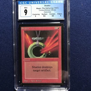 MTG Beta Shatter CGC 9 MINT (9.5 surface) 1993 - Picture 1 of 2