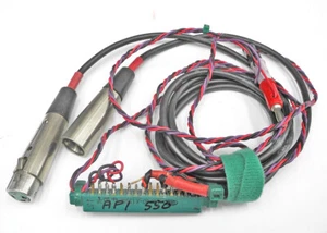 Plantilla de prueba de banco módulo EQ serie API 500 con enchufes de E/S XLR y plátano. TE - Imagen 1 de 1