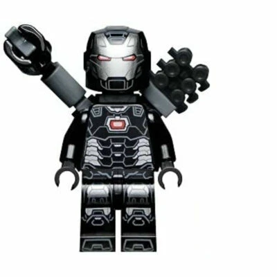 LEGO Superheroes War Machine With Double Shooters (James Rhodes) 2 Inches Tall - Image 1 of 4