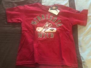 Minnesota Wild Old Time Hockey NHL T-Shirt Men’s Medium NWT - Picture 1 of 5