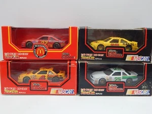 SET OF 4 1990s Racing Champions NASCAR Diecast Car 1:43 PREMIER ED (RTC1425) - Picture 1 of 7