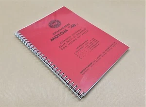 Motom 48 - Catalogo Generale delle Parti di Ricambio - Edizione 1954 - Foto 1 di 7