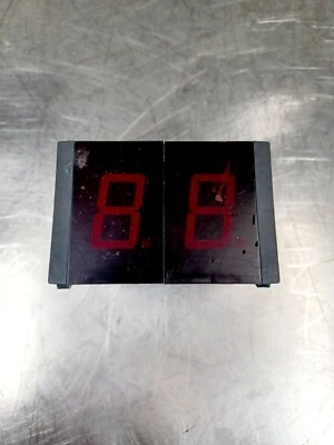 Lote de 2* Unidad de Pantalla Digital Omron M7E-02DRN2 conectada para dos dígitos Foto 1 de 4