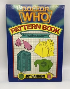 The Doctor Who Pattern Book ~ HC (First Edition, 1984) ~ VGC - Picture 1 of 9