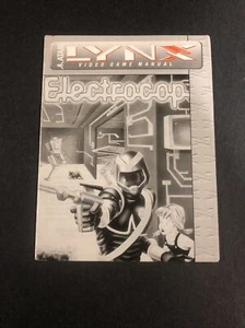 electrocop atari lynx manual - Picture 1 of 3