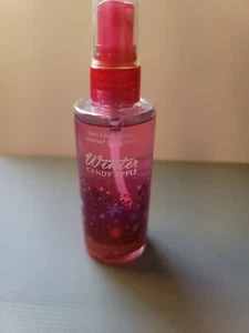 BATH AND BODY WORKS TRAVEL SIZE BODY SPRAY MIST WINTER CANDY APPLE 3 FL OZ - Picture 1 of 6