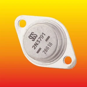2N3791 LOT OF 6 SGS SILICON PNP TRANSISTOR 150 W 10 A ~2N3792 2N3789 2SB1594 - Picture 1 of 2