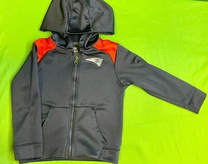 NFL New England Patriots Full Zip Hoodie Jacket Toddler 4T (Chest 24") - Picture 1 of 5