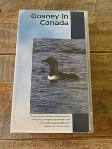 Gosney In Canada VHS Video Birdwatching Birding Yellow Rail Spruce Grouse Bairds - Picture 1 of 4
