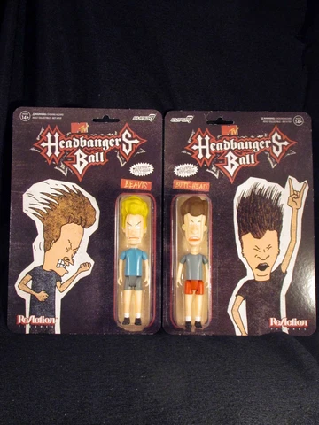 Super7 Reaction Headbanger's Ball Beavis and Butthead Cover