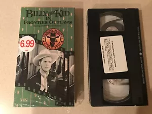 Billy the Kid in Frontier Outlaws (VHS, 1986) Buster Crabbe, Al St. John - Picture 1 of 3