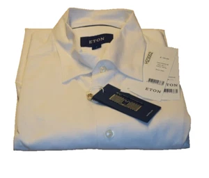 ETON Herrenhemd Gr. L - slim fit - Langarm - weiß - Bild 1 von 2