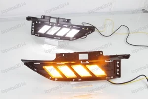 Pair LED Daytime Running Light Fog Signal Lamp For Hyundai Encino Kona 2018-2019 - Bild 1 von 6