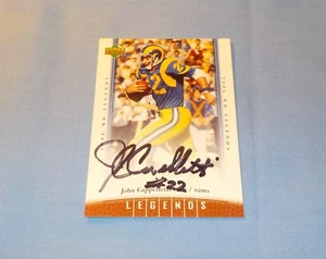 John Cappelletti Signed Autographed 2006 Upper Deck Legends Card Rams Heisman - Picture 1 of 2