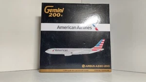 Gemini 200 Diecast Aircraft Model 1/200 American Airlines AIRBUS A330-200 - Picture 1 of 6