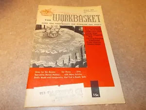 The Workbasket Magazine ~ Home & Needlecraft Projects ~ Vintage August, 1959 - Foto 1 di 1
