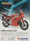 Suzuki GS 500 Sport - Advertising Advertisement Original Advertising 1997