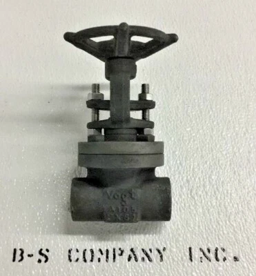 VOGT TSW-12111 Forged Steel Gate Valve 1/2" 800 Socket Weld x FNPT Thread Trim 8 - Image 1 of 4