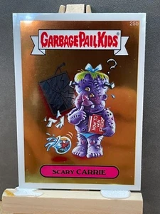 2013 CHROME Garbage Pail Kids SCARY CARRIE 25b Series 1 GPK - Picture 1 of 2
