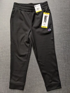 NWT Champion Youth Tech Fleece Jogger Black Small 7/8 - Picture 1 of 2