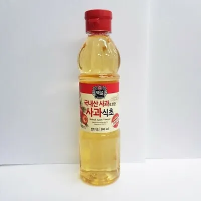 Apple Vinegar 500ml CJ Beksul Korean Fresh Apple Vinegar AUS Stock • 13.20$