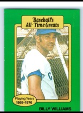 1987 Hygrade All-Time Greats #NNO Billy Williams Near Mint