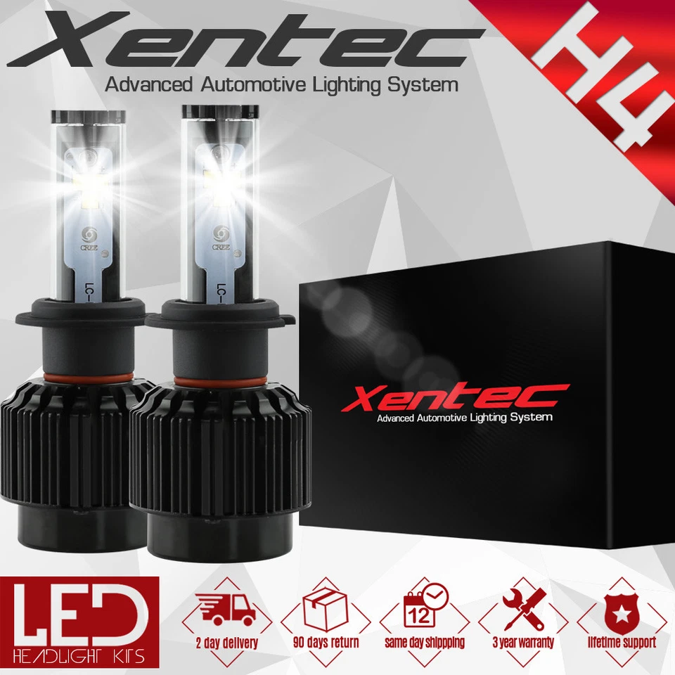 Kit faros LED XENTEC 488W 48800LM H4 9003 6000K 1997-1999 Toyota Tercel Foto 1 de 4