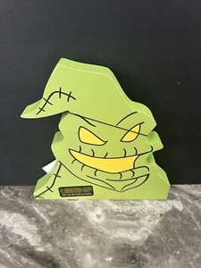 Letrero LED de madera iluminado Pesadilla antes de Navidad Oogie 10 pulgadas - Imagen 1 de 2