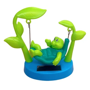 Schildkröte Auto Deko Cartoon Solar schwingende Schildkröte Deko Auto Innenraum - Bild 1 von 12
