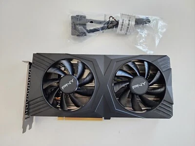 PNY GeForce RTX 4070 Super Verto Dual 12GB OC GDDR6X - Graphics Card  DLSS3 - Image 1 of 4