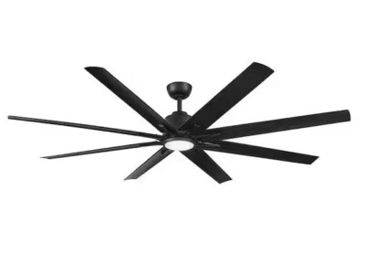 Home Decorators Kensgrove II 72" Indoor/Outdoor LED Matte Black Ceiling Fan - Image 1 of 4
