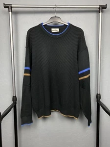 Carlo Colucci Vintage Mens Crew Neck Knit Sweater Size L - Picture 1 of 9