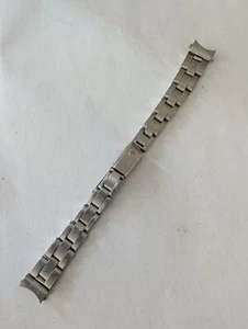 ROLEX 12MM FULL STAINLESS STEEL RIVET LADIES BRACELET 7204 / 13MM ENDLINKS #66 - Picture 1 of 2