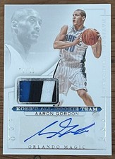 2014-15 Panini National Treasures Kobe's All-Rookie Team Aaron Gordon RPA /99