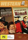 JOHN WAYNE - ROOSTER COGBURN / THE WAR WAGON (DVD,2006) Region 4 -NEW+SEALED