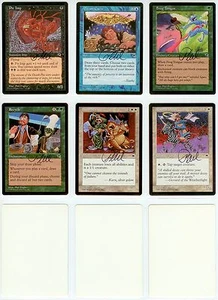 SIGNED MtG Magic Phil Foglio Artist Proof _6x TEMPEST _ Humility, Recycle, Decoy - Picture 1 of 2