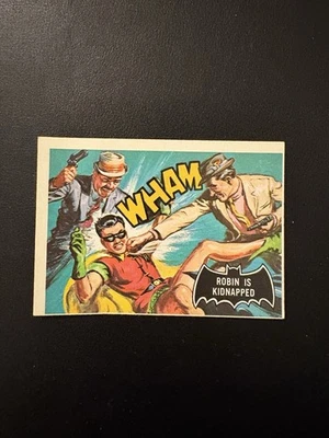 1966 OPC SET BREAK # 29 BLACK BAT CARD PRINTED IN CANADA EX! - Image 1 of 2