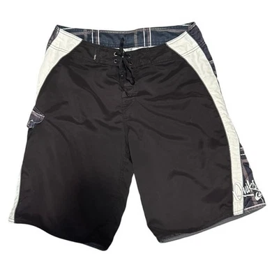 Bañador Quiksilver Board Shorts de Colección Negro Gris a Cuadros Surf Talla 32 Estimación Foto 1 de 4