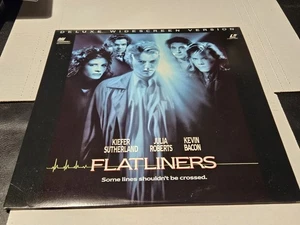 Flatliners LASERDISC 1990 Kiefer Sutherland Julia Roberts Kevin Bacon W. Baldwin - Picture 1 of 2