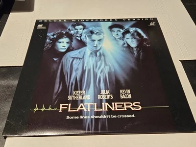 Flatliners LASERDISC 1990 Kiefer Sutherland Julia Roberts Kevin Bacon W. Baldwin - Image 1 of 2