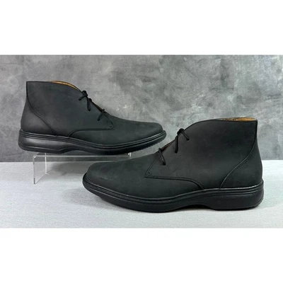 Bota Chukka Dr Comfort Hombre Cuero Negro Talla 11.5 Ancho X (S2289) Foto 1 de 4