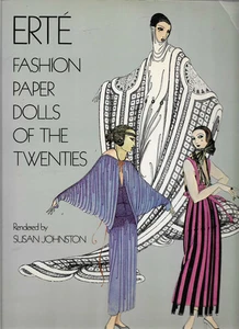 Erté Fashion Cut out Paper Dolls of the Twenties-Used-Complete - Bild 1 von 5