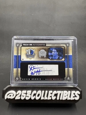 2004-05 Fleer Skybox Devin Harris Fresh Ink Rookie RC Auto /99 #FIA-DH Mavericks - Image 1 of 2