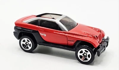 1999 Hot Wheels First Edition Jeepster Red Die Cast 1:64 Car - Fast Shipping  - Image 1 of 4