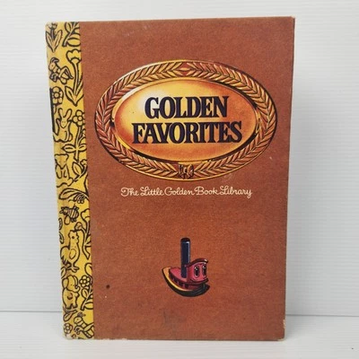 Golden Favourites The Little Golden Book Library 14 stories FREE POSTAGE vintage - image 1 of 4